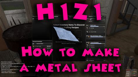 how to make a metal house h1z1|r/h1z1 on Reddit: Can you make the metal gate more high, .